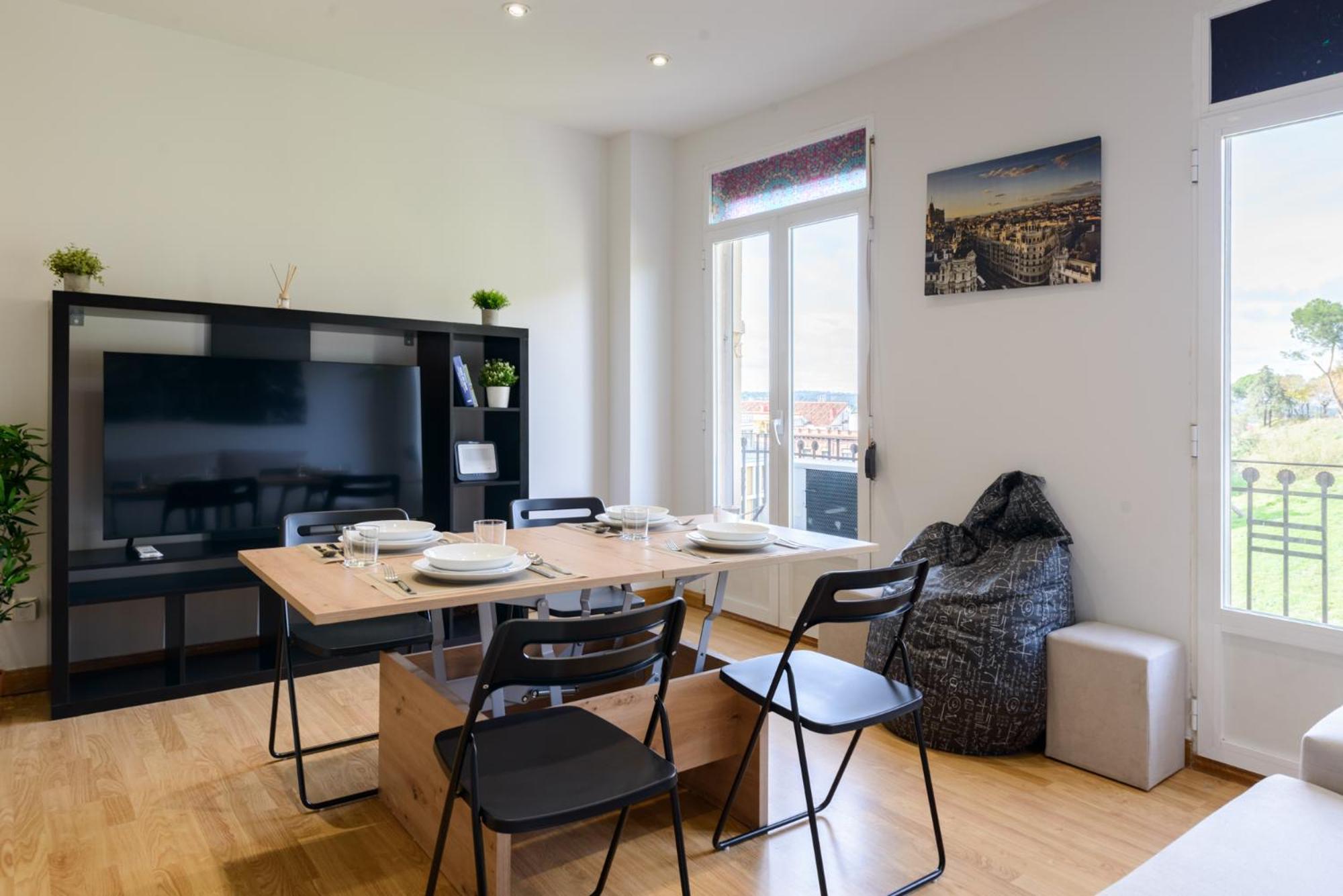 Amplio Piso En Madrid Centro Con Vistas Al Templo De Debod Apartman Kültér fotó