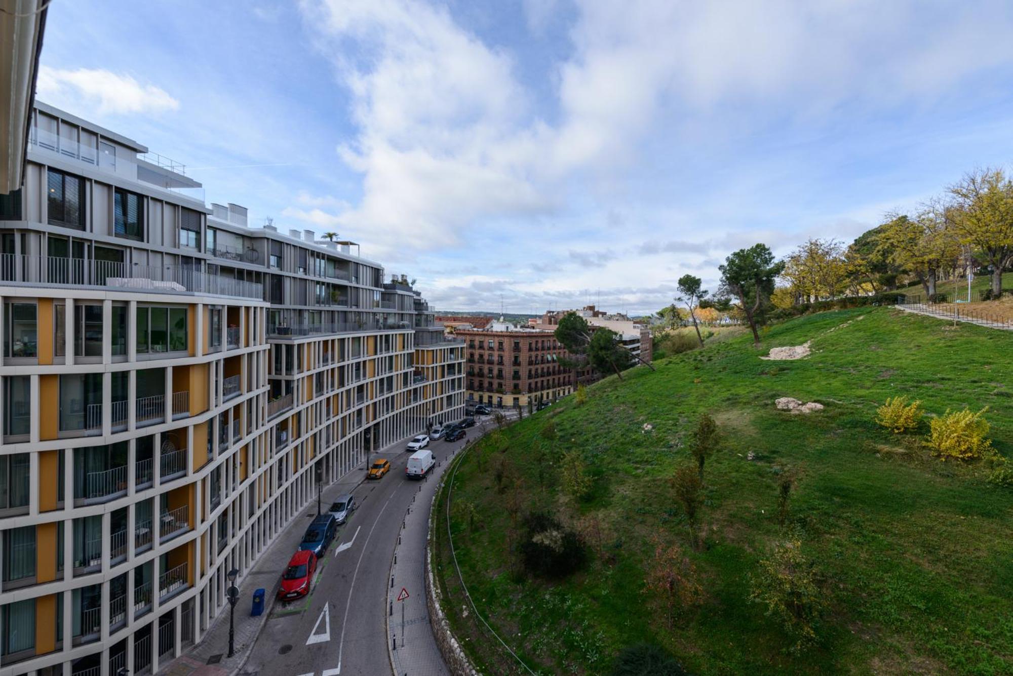 Amplio Piso En Madrid Centro Con Vistas Al Templo De Debod Apartman Kültér fotó